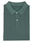 Polo manga corta lavado perdiz Verde
