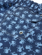 Traje de baño pulpo Azul/azul