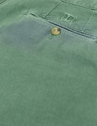 Pantalón lino algodón Verde