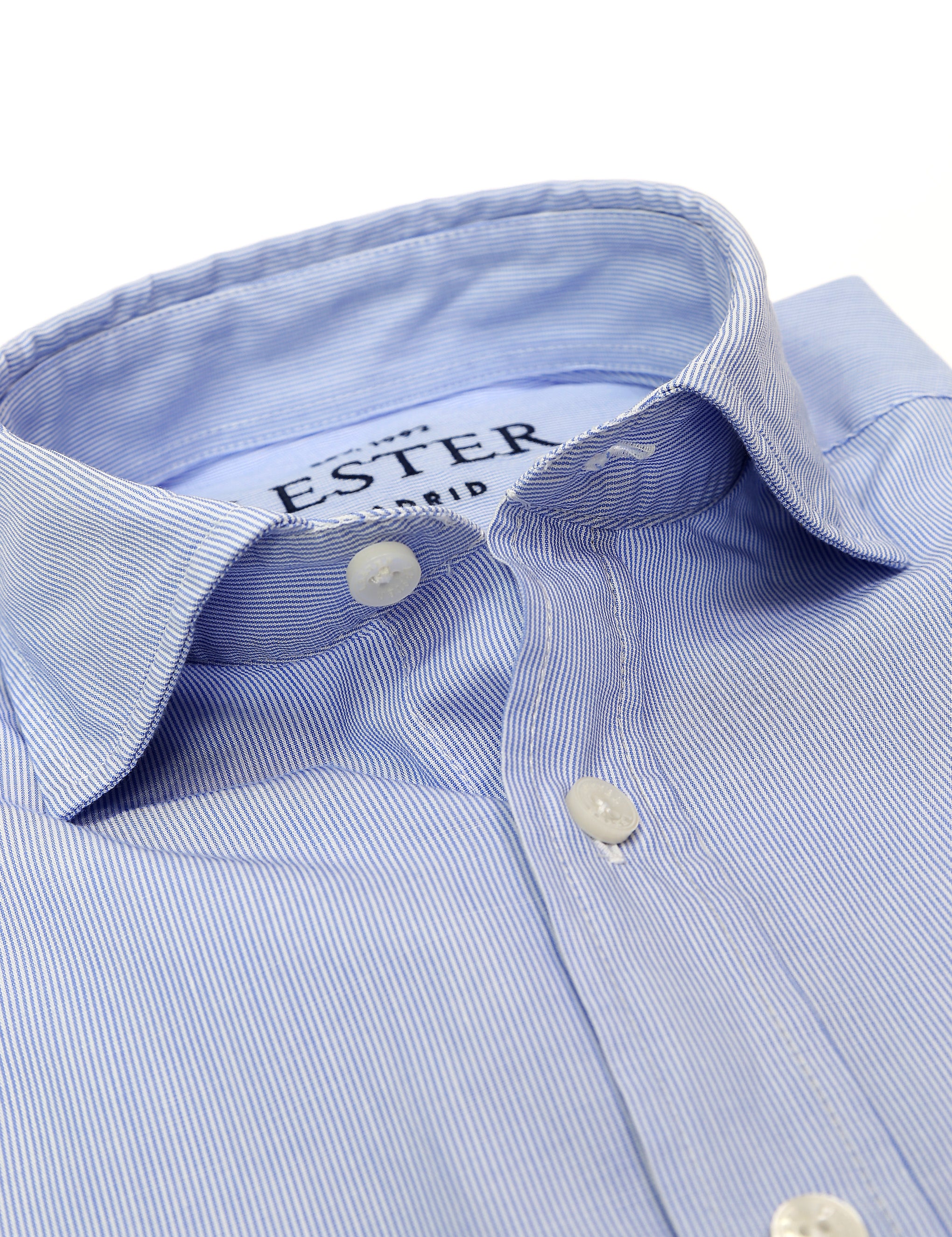 Camisa sport popelin mil rayas Azul