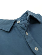 Polo pique lavado Azul medio