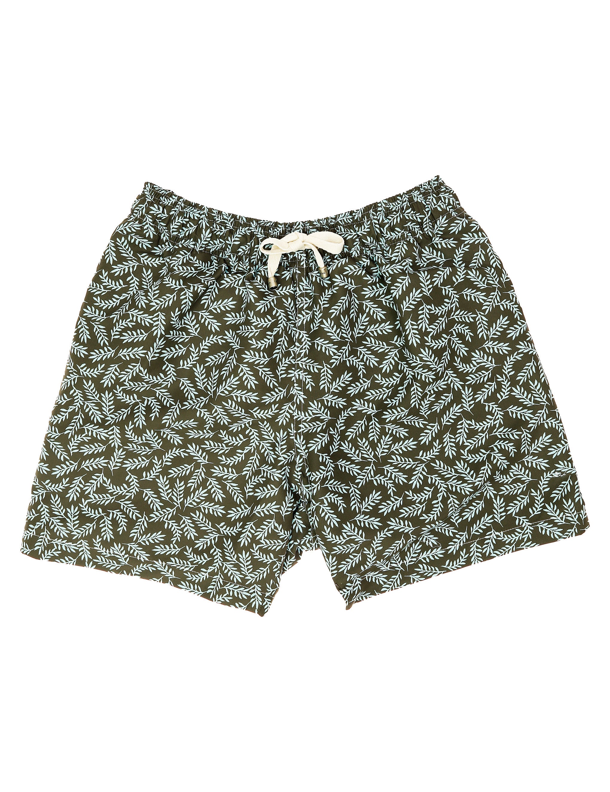Traje de baño ramas bicolor Kaki