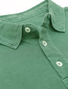 Polo jersey lavado Verde claro