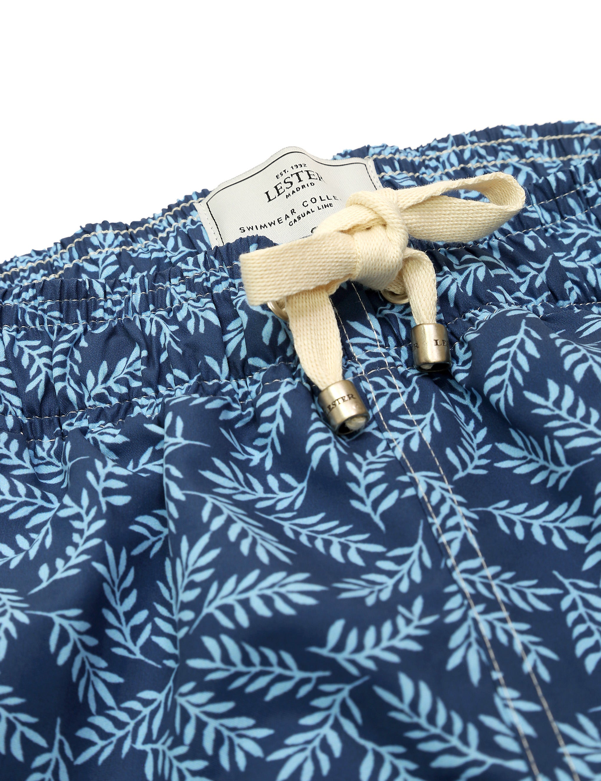Traje de baño ramas bicolor Azul/azul