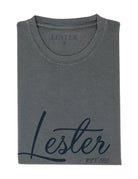 Camiseta lavada lester Gris