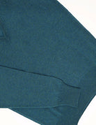 Jersey lana pico Verde agua