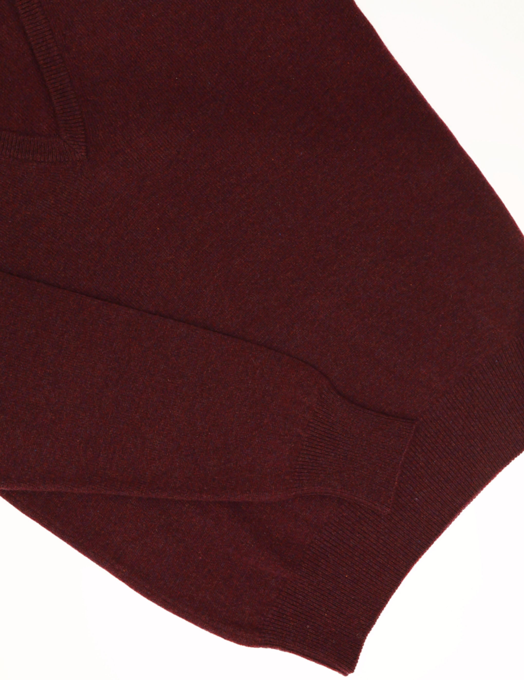 Jersey lana pico Burdeos