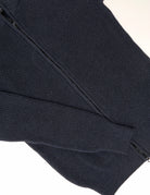 Cardigan  algodón cremallera Azul