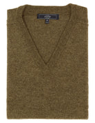 Jersey lana pico Marrón