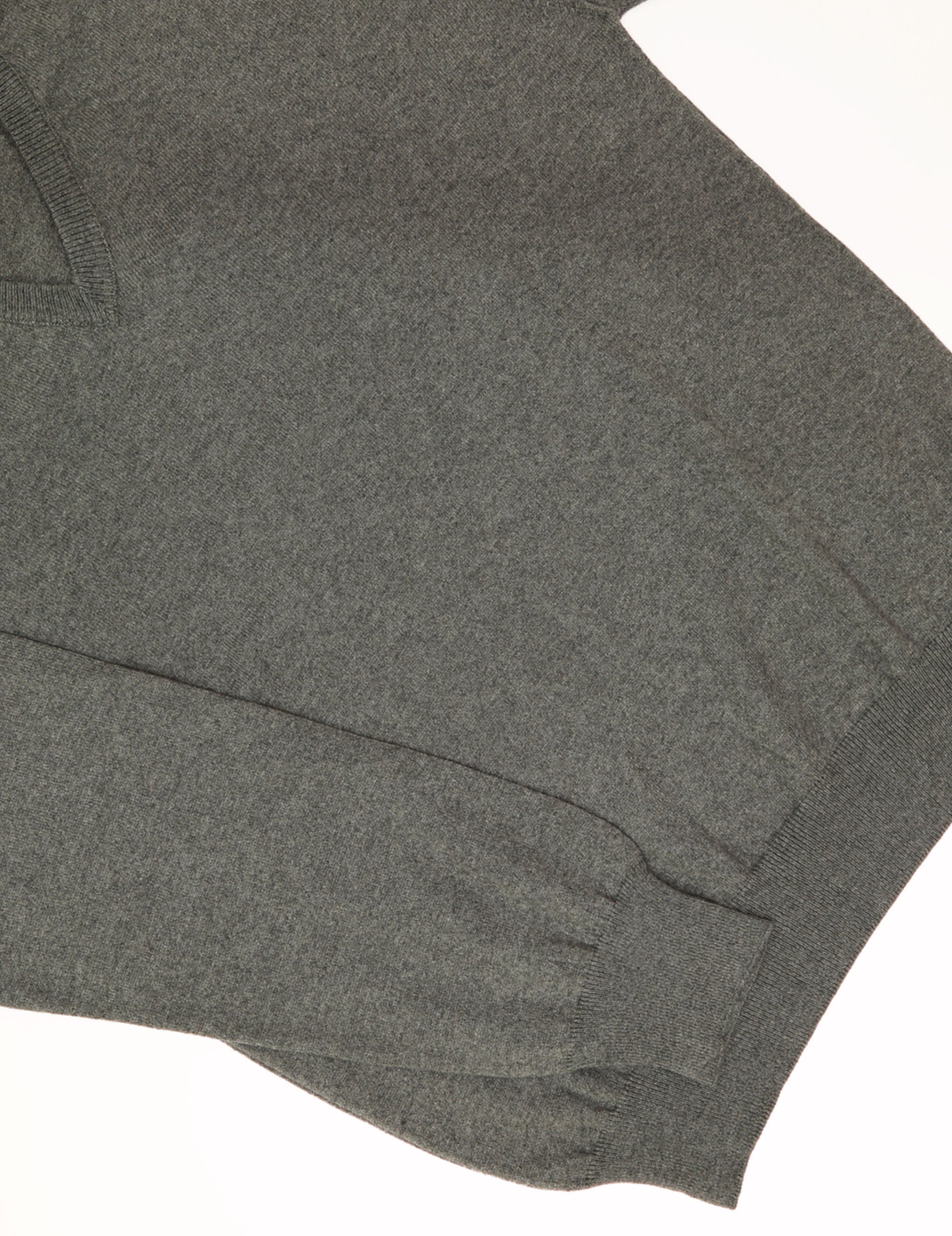 Jersey pico algodón cashmere Gris