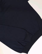 Jersey pico algodón cashmere Azul oscuro