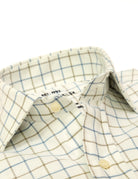 Camisa sport viela cuadro medio Azul/beige