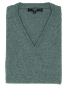 Jersey lana pico Verde claro