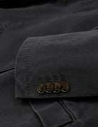 Chaqueta sarga lavada Azul