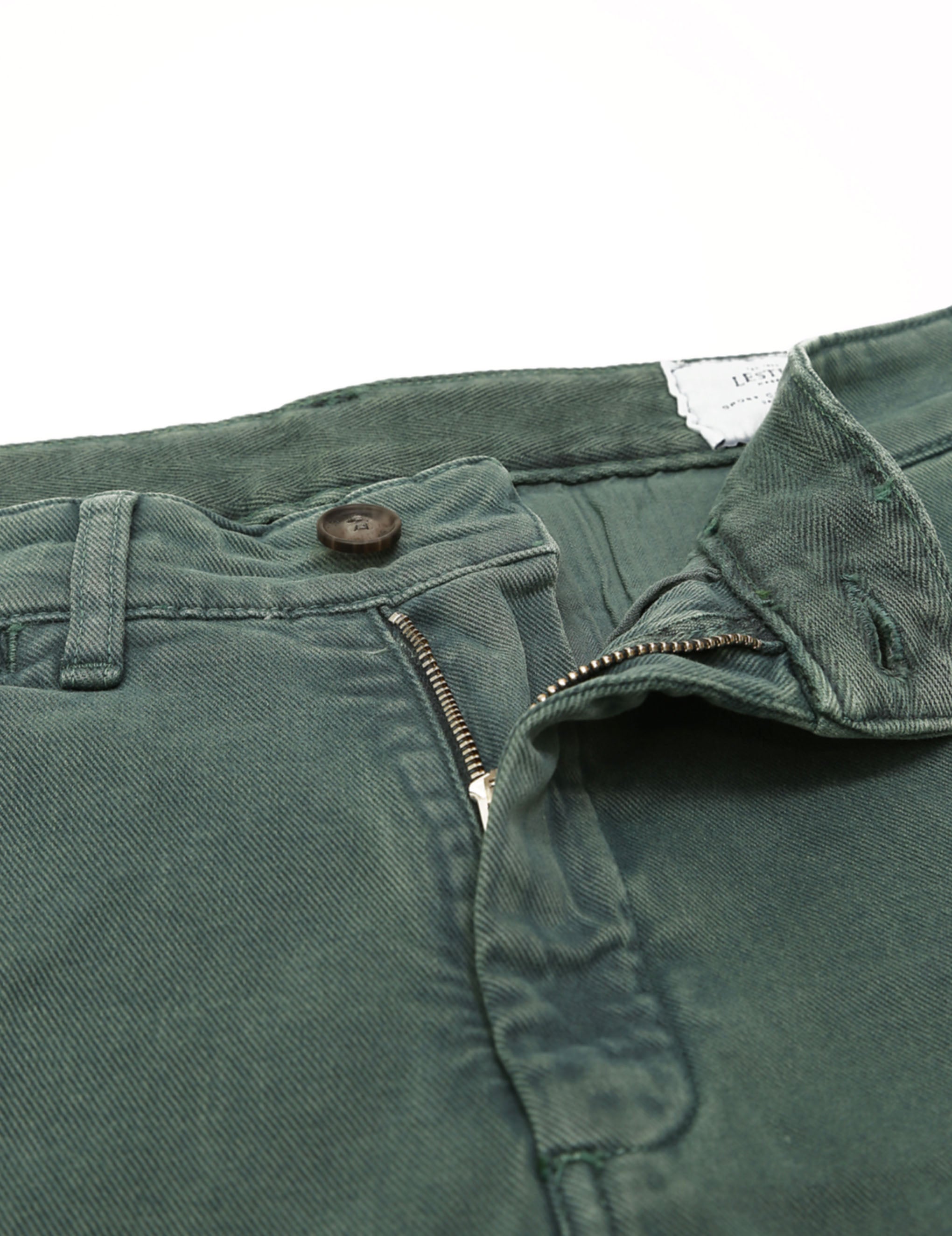 Pantalón sarga lavado Verde medio