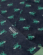 Calcetin algodón mono Azul/verde