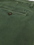 Pantalón sarga lavado Verde oscuro