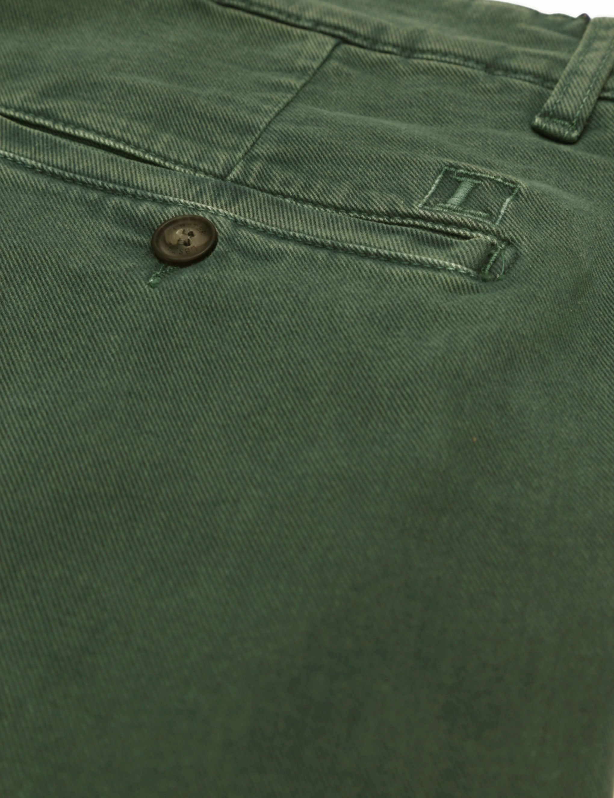 Pantalón sarga lavado Verde oscuro