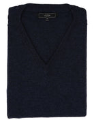 Jersey lana pico Azul oscuro