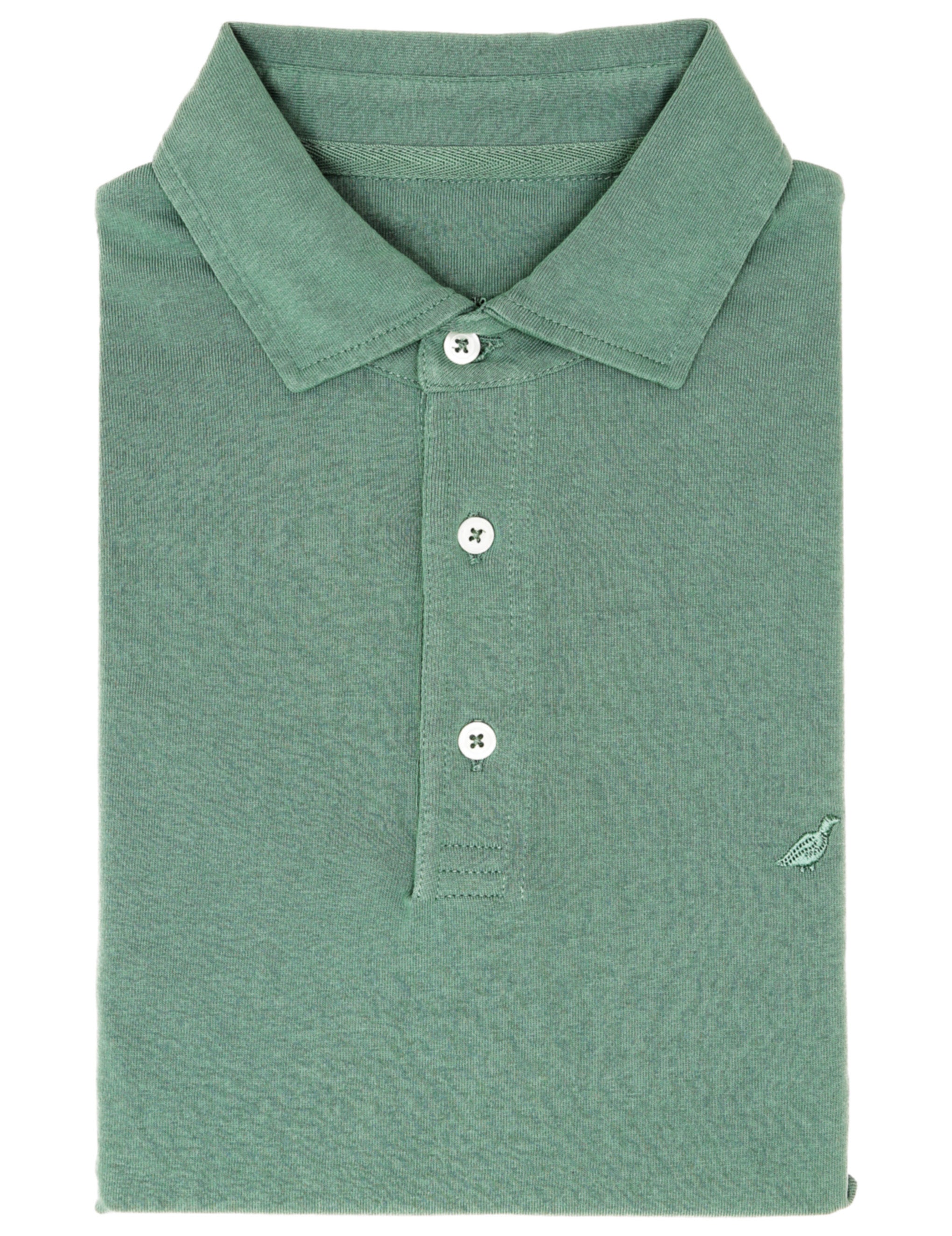Polo jersey manga larga Verde