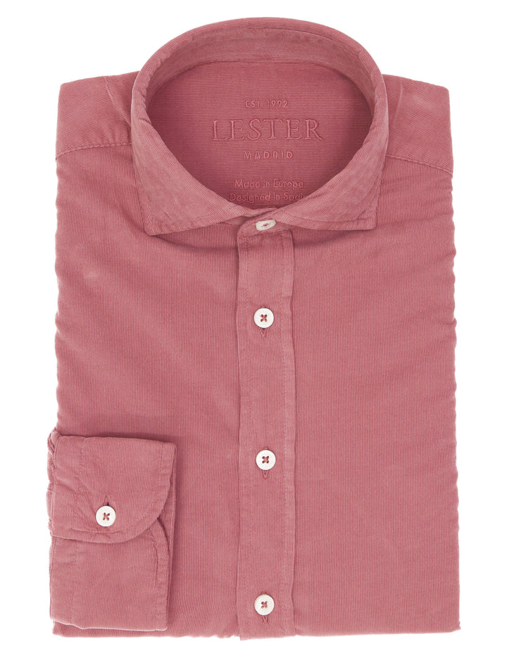 Camisa micropana tintada Rosa