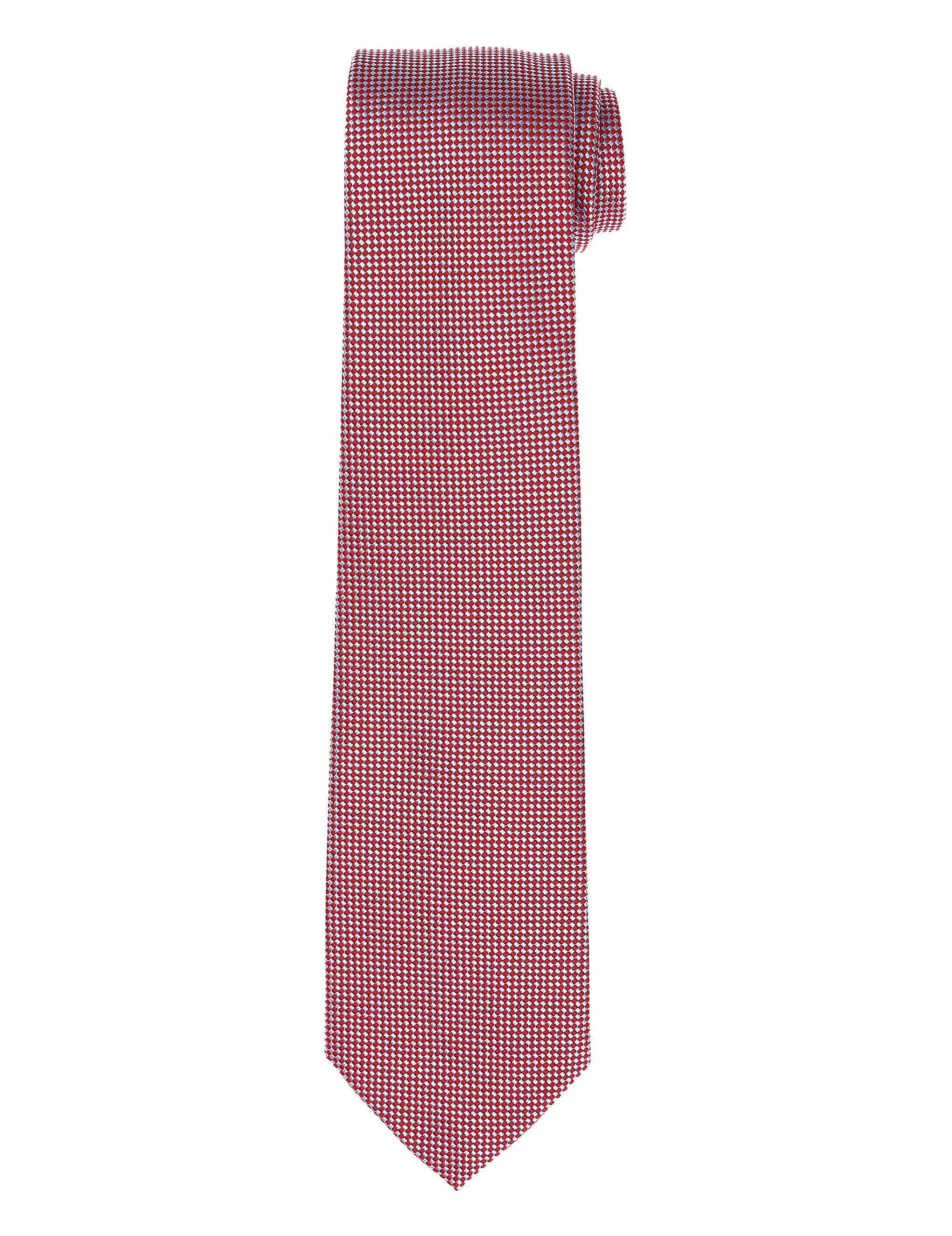 Corbata falso liso Rojo/azul
