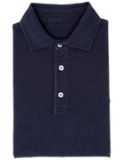 Polo jersey manga larga Azul marino