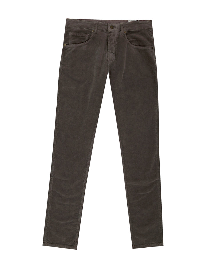 Pantalón 5 bolsillos micropana Gris