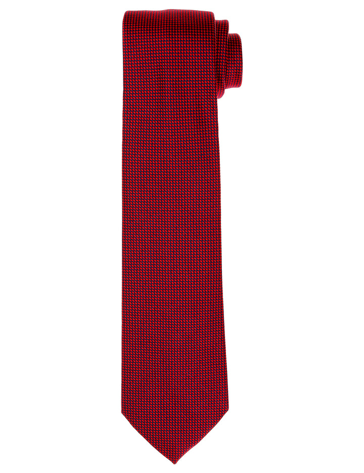 Corbata falso liso Azul/rojo