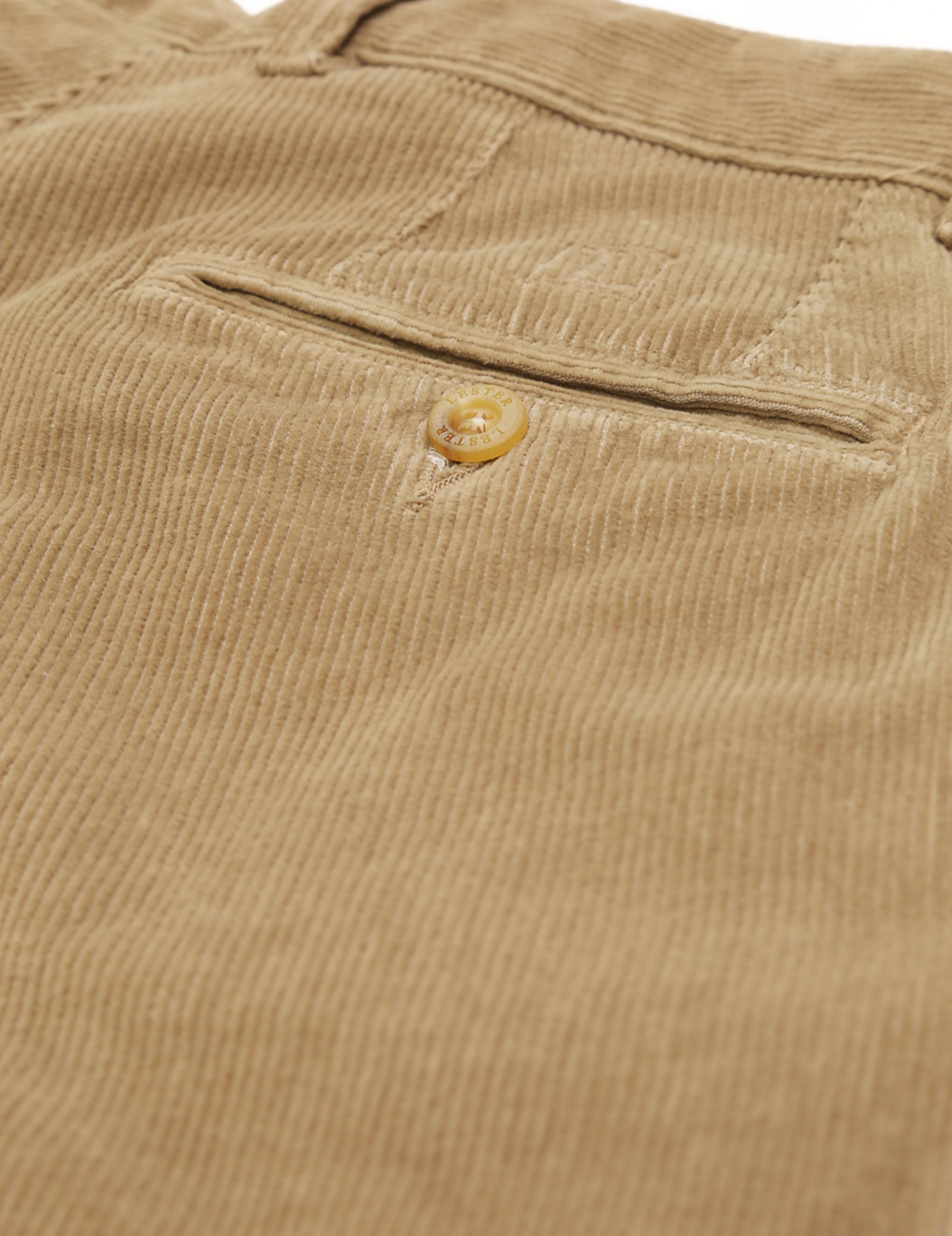 Pantalón pana s/p Beige