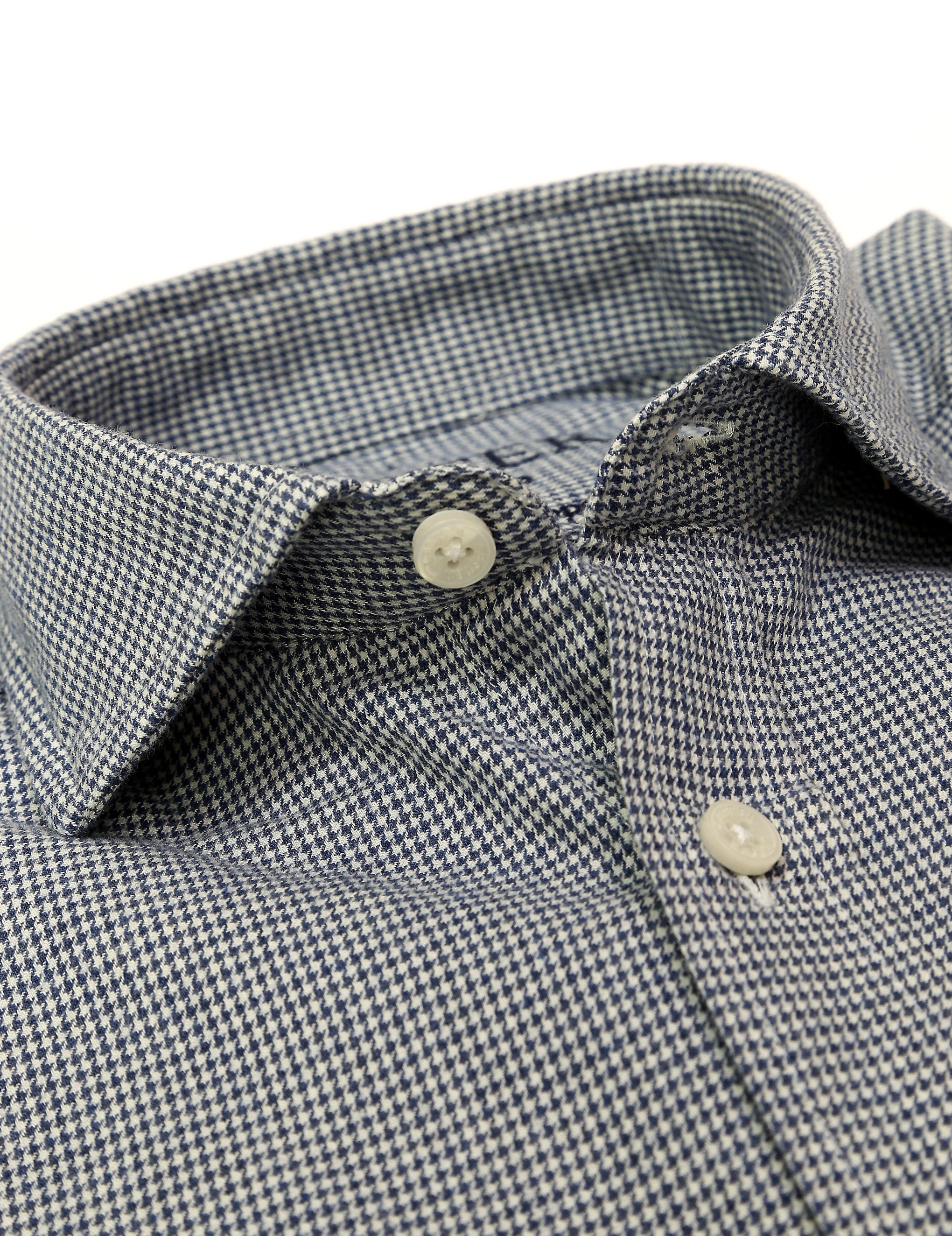Camisa pata gallo Azul