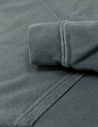 Sudadera lavada capucha Azul