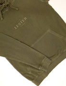 Sudadera lavada capucha Verde