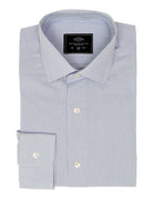 Camisa vestir raya media Azul
