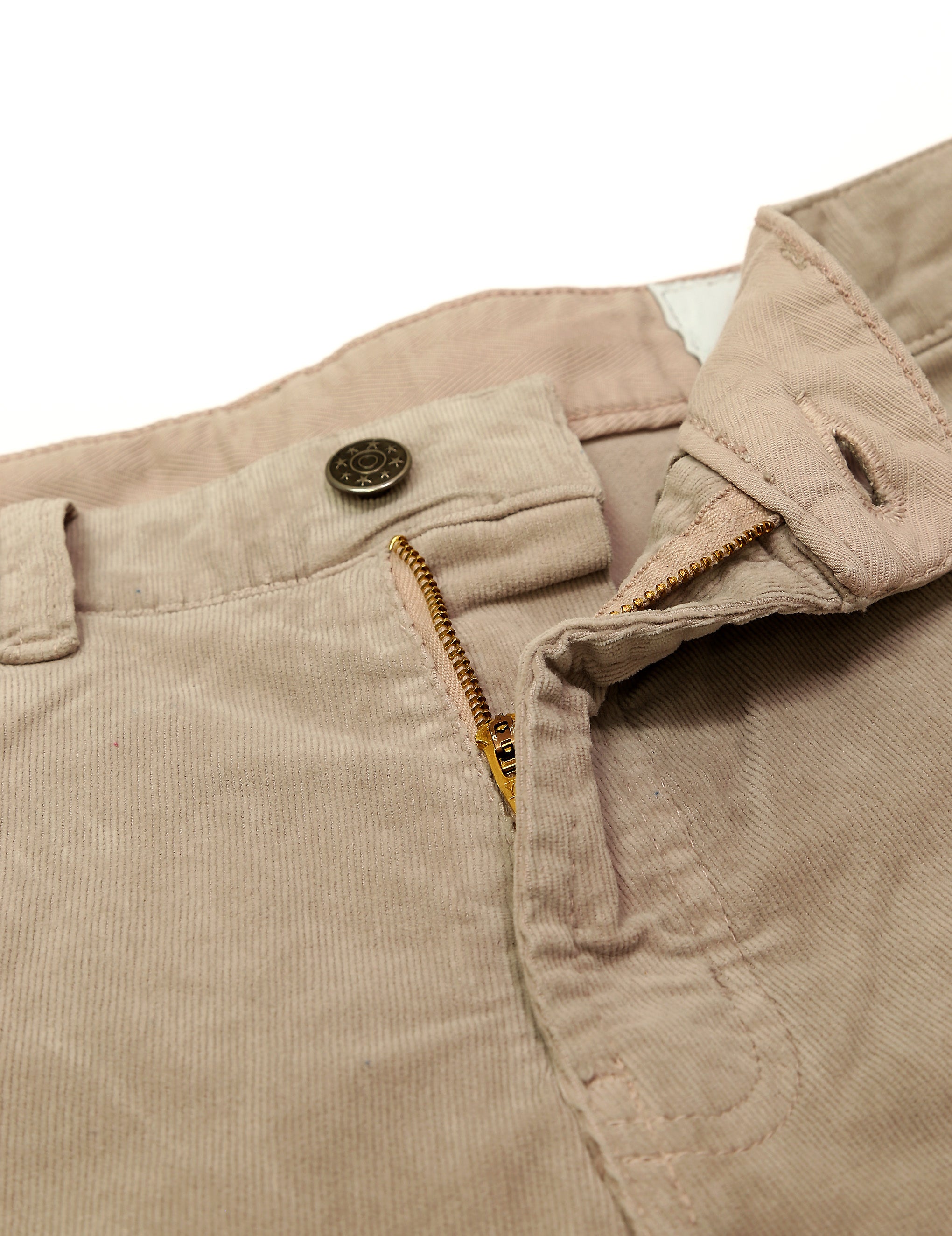 Pantalón 5 bolsillos micropana Beige
