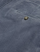 Pantalón pana gorda lavado Azul