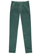 Pantalón pana gorda lavado Verde