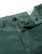 Pantalón pana gorda lavado Verde