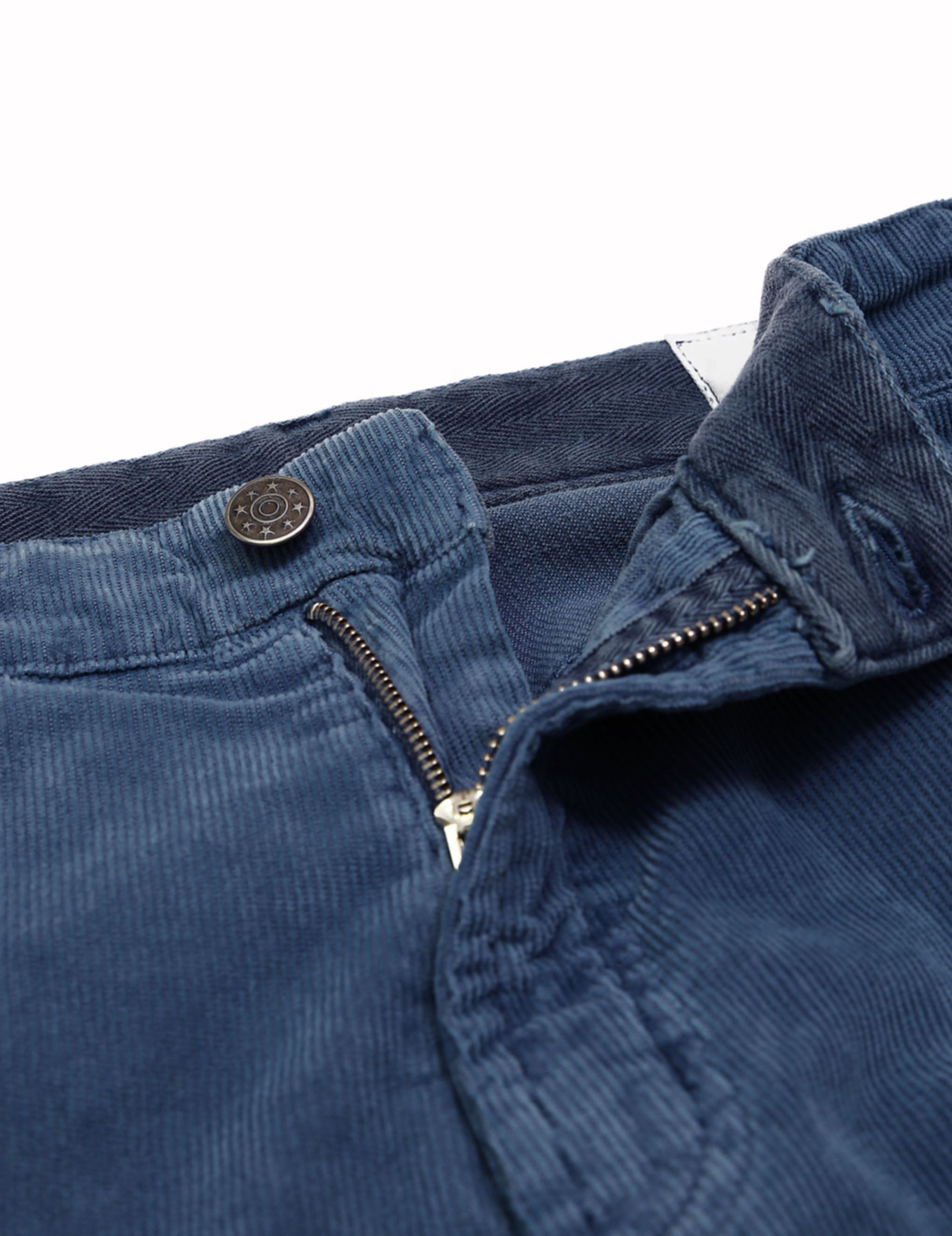Pantalón 5 bolsillos micropana Azul