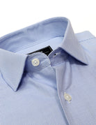 Camisa vestir vichy Azul