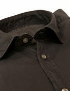 Camisa sarga tintada Gris