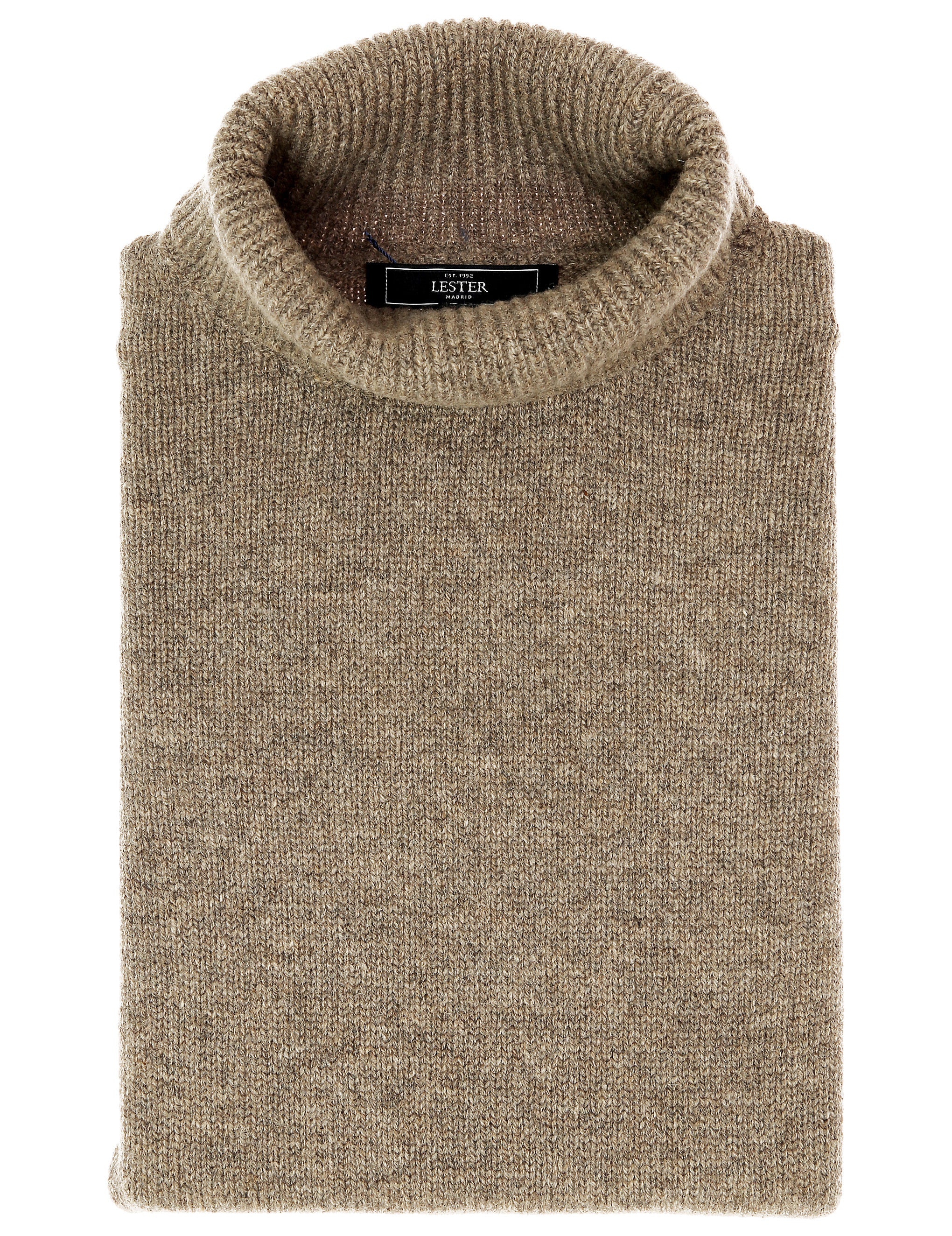 Jersey c. vuelto gordo Beige