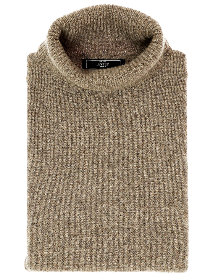 Jersey c. vuelto gordo Beige