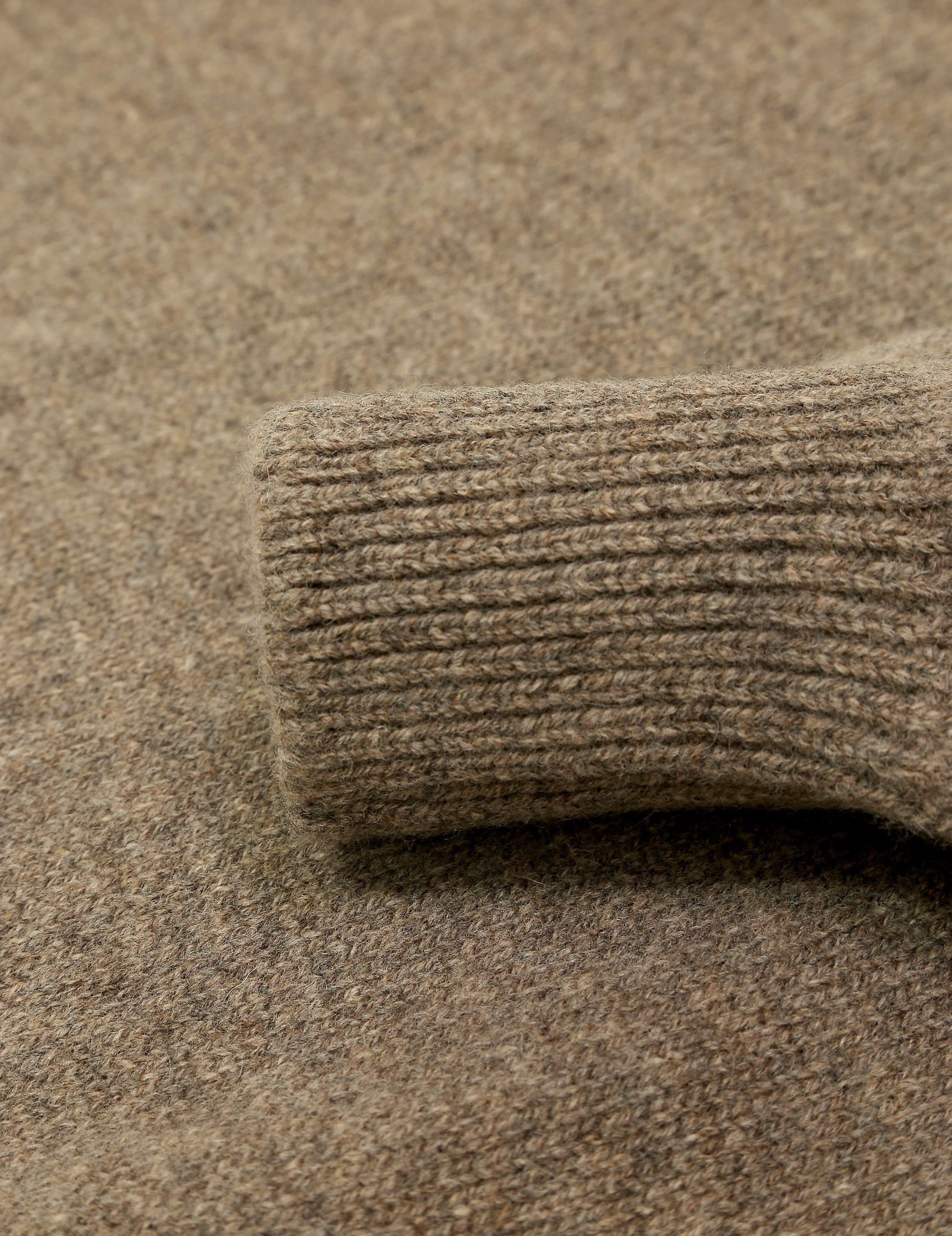 Jersey c. vuelto gordo Beige