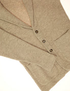 Cardigan  ojo de perdiz Beige