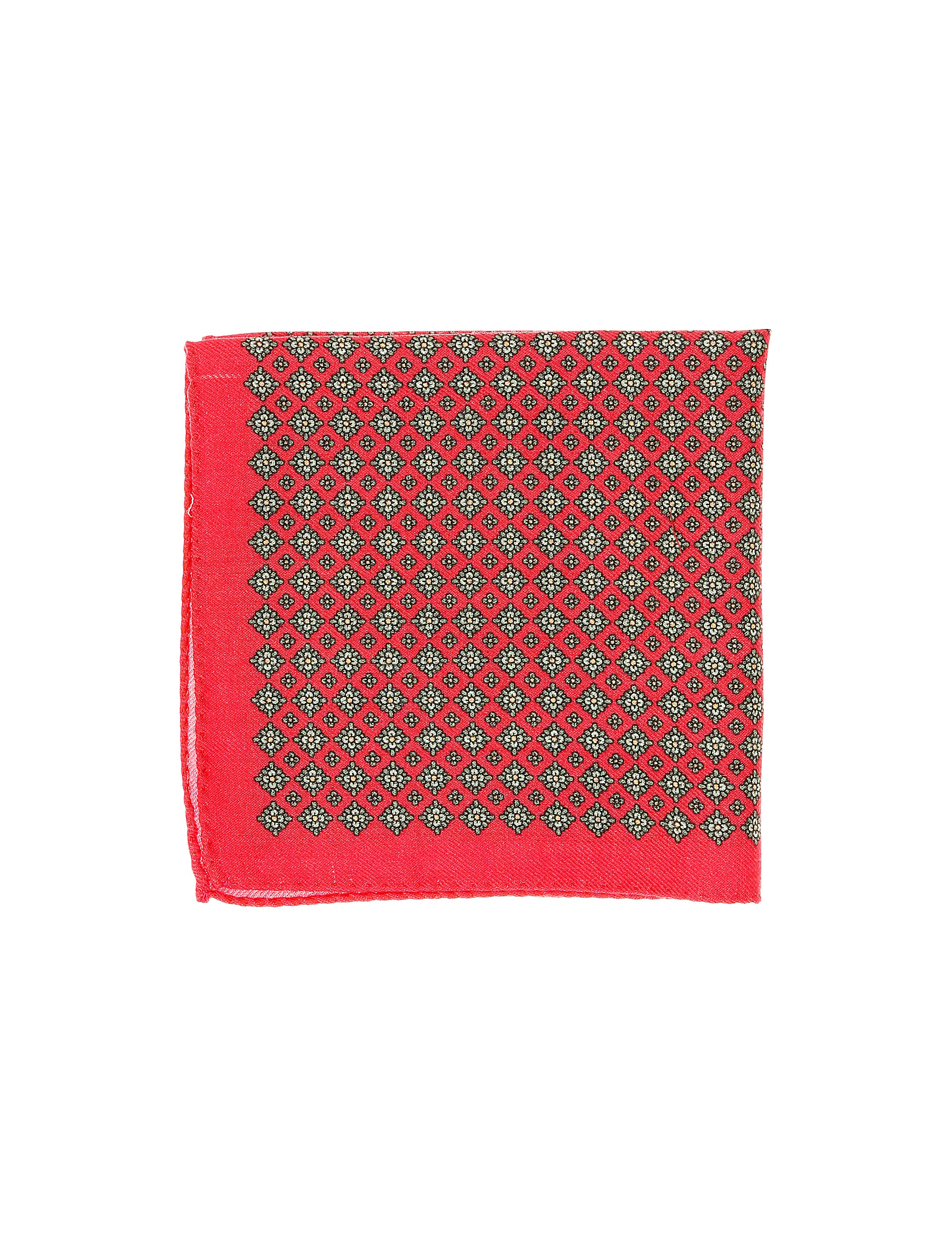 Pañuelo bolsillo lana clasico Rosa