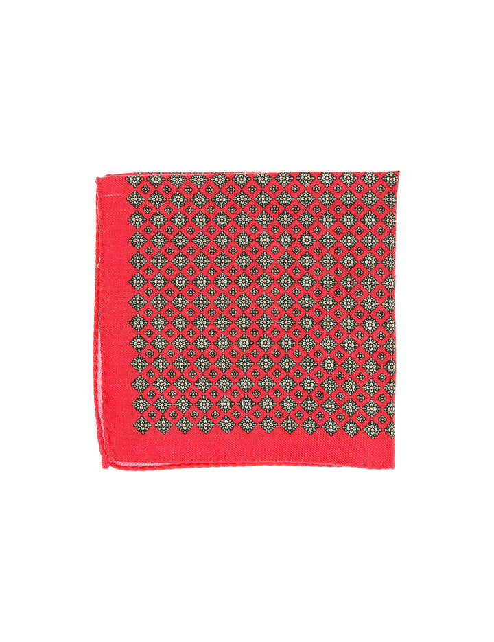 Pañuelo bolsillo lana clasico Rosa