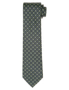 Corbata herradura Azul/verde