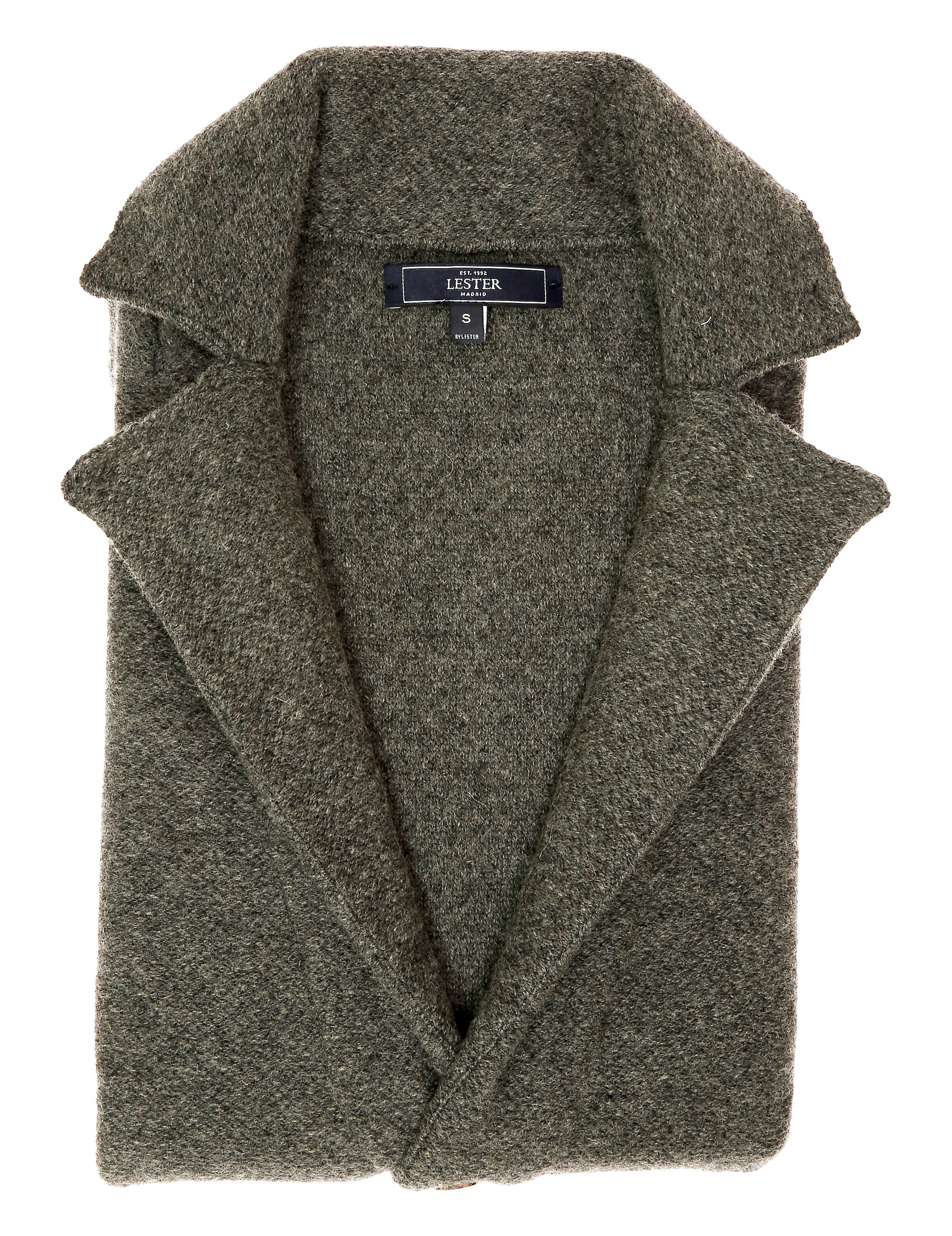 Cardigan  ojo de perdiz Gris