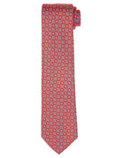 Corbata herradura Rojo/azul